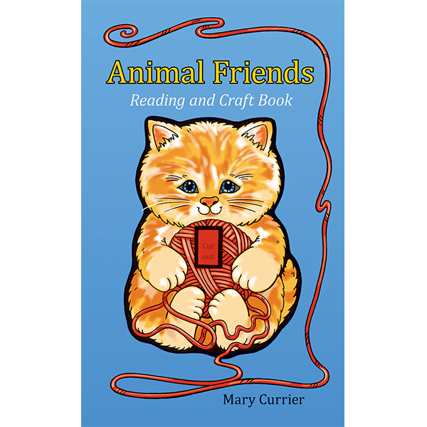 animal friends reading and craft book